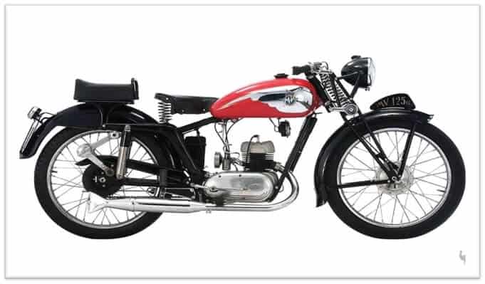 A Complete History of the Legendary MV Agusta Motorcycle Agusta-125-Turismo-launched-The-Roaring-Forties-agv-sport