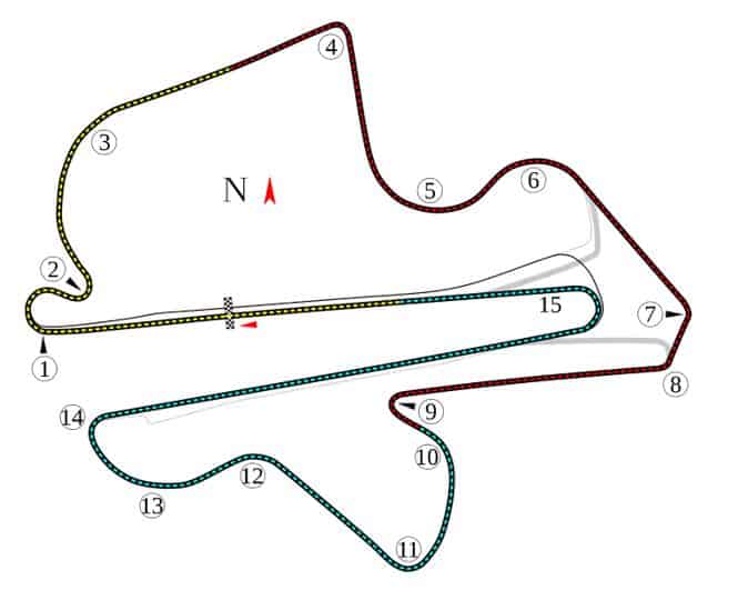 24 of the Top US and World Motorcycle Road Race Tracks Sepang-Selangor-Malaysia-and-Africa-agv-sport