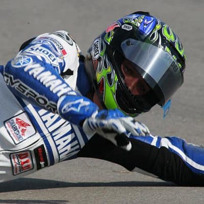 Racer Support agv sport leathers josh herrin crash 2