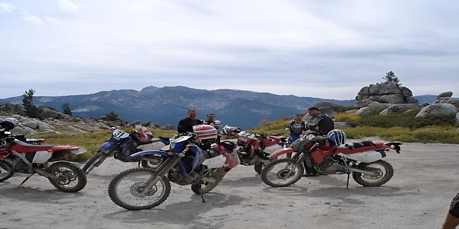 Riders take a break and bask in the glory of having made it this far on Natchez Trace Parkway, the oldest road in North America, formerly a major bison migratory trail and Native American path. Later, it developed into a well-traveled track for settlers and traders, and now a lovely route winding through hardwood forests and verdant rolling hills. The Parkway is ideal for adventure riding since it forbids commercial traffic, and the environment is devoid of utility poles and advertising. Remember that the Parkway has a 50 mph speed restriction, so take your time and take full advantage of this road to the past for 471 miles of mostly uninterrupted panoramic views. It’s a long ride, so take breaks. Find a nice spot, take off your helmet and unwind. It is also a good opportunity to check the bike for any maintenance needs or just chat with the crew.
