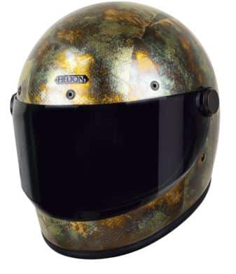 Top 3 Most Expensive Made-to-Order Helmets Available Today Heroine Racer Metallic Python – Best Vintage-Style (Cafe Racer)