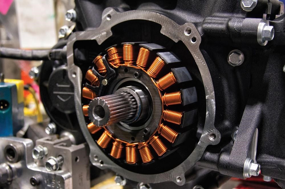 Do Motorcycles Have Alternators? Understand the Modern Electrical Systems and How to Maintain Them An alternator stator in the final mounting position inside its crankcase. In this design, the rotor rotates on the outside of the coil.