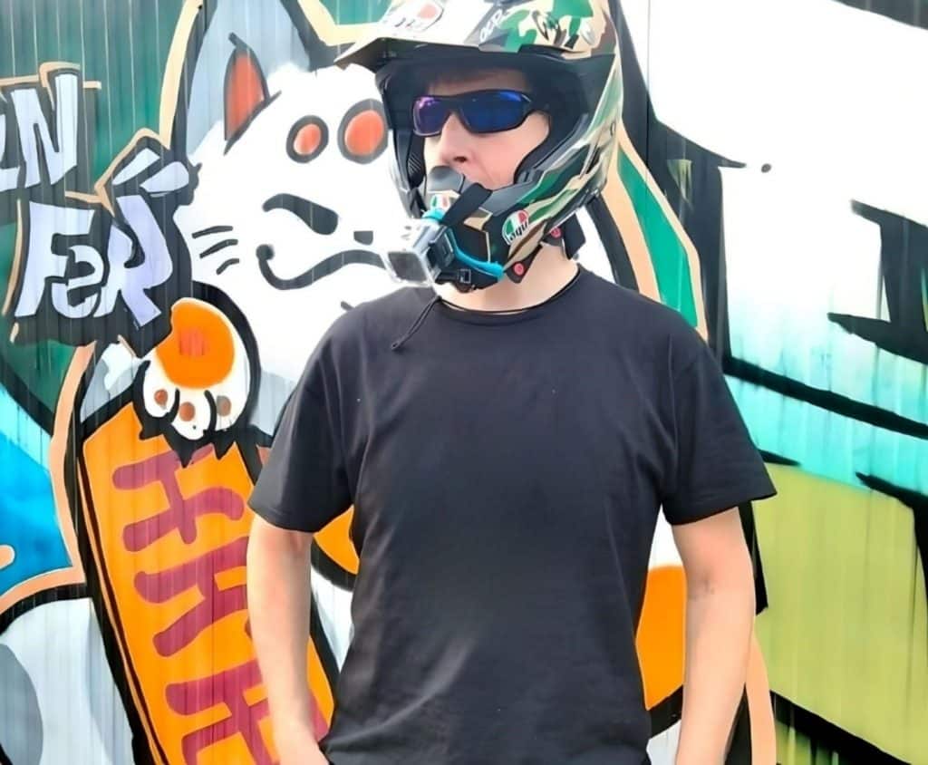 A chin GoPro mount is best suited for capturing standing action moments while staying out of the way most of the time. You can glance down to confirm that you are still recording. A chin mount is preferable for reducing air friction.