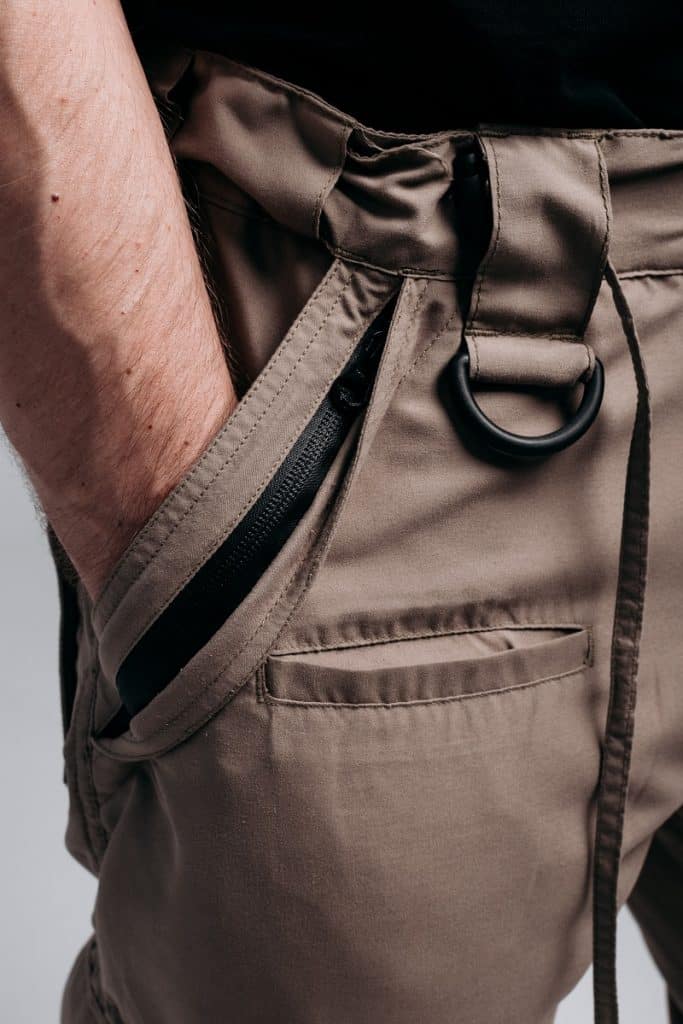 Anti Theft Water Resistant Pockets