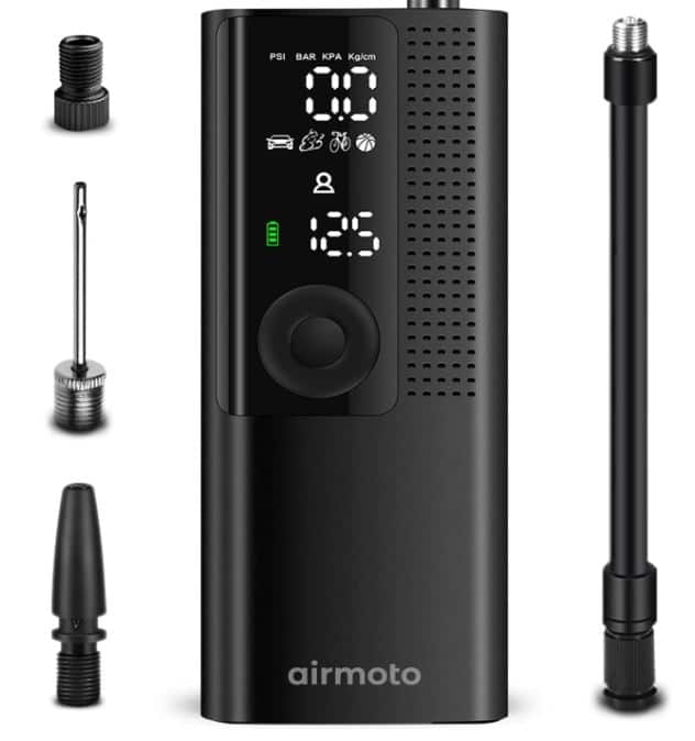 Airmoto Tire Inflator Portable Air Compressor