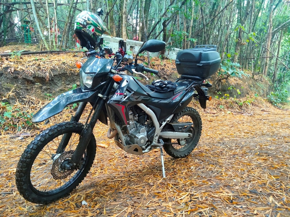 Honda CRF250 Lauda Air Crash Site Thailand