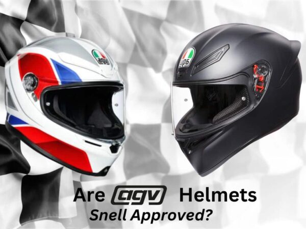 two helmets to answer are AGV Helmets snell approved