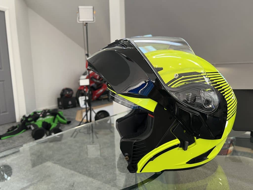 Top 5 Best Modular Helmets Under $300 Flipped-Up AGV Sportmodular Helmet