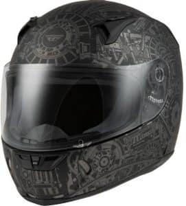Fly Racing Street Revolt Matrix Long Oval Helmet