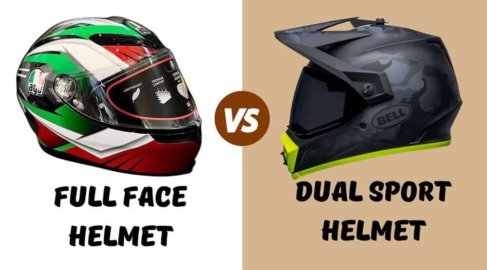 Dual Sport Helmets Vs. Full Face Helmets - The Guide You Need Dual Sport Helmets Vs. Full Face Helmets