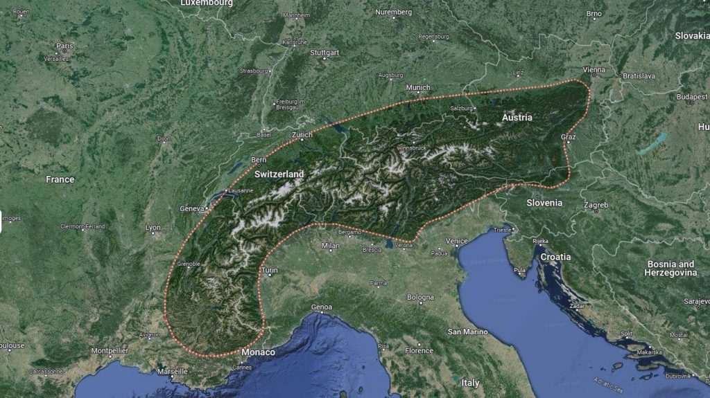 Alps motorcycle adventure riders