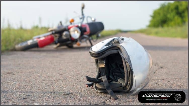 Use a Motorcycle Helmet After a Crash