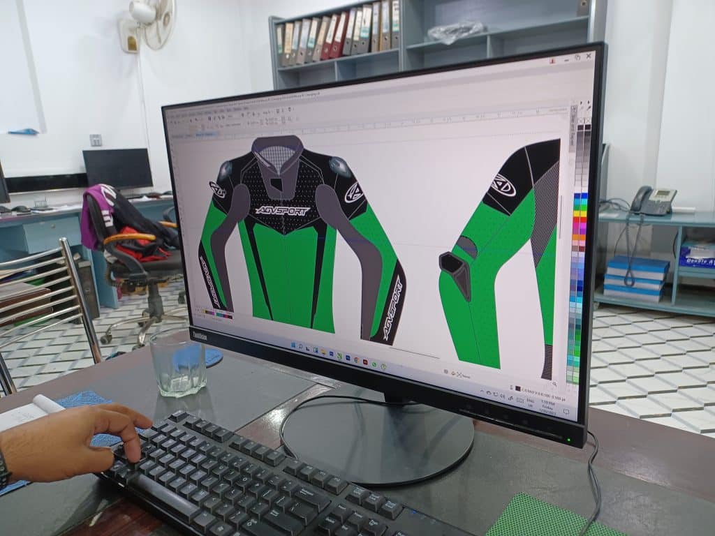 Leather Suit Customizing AGVSPORT Leather Suit