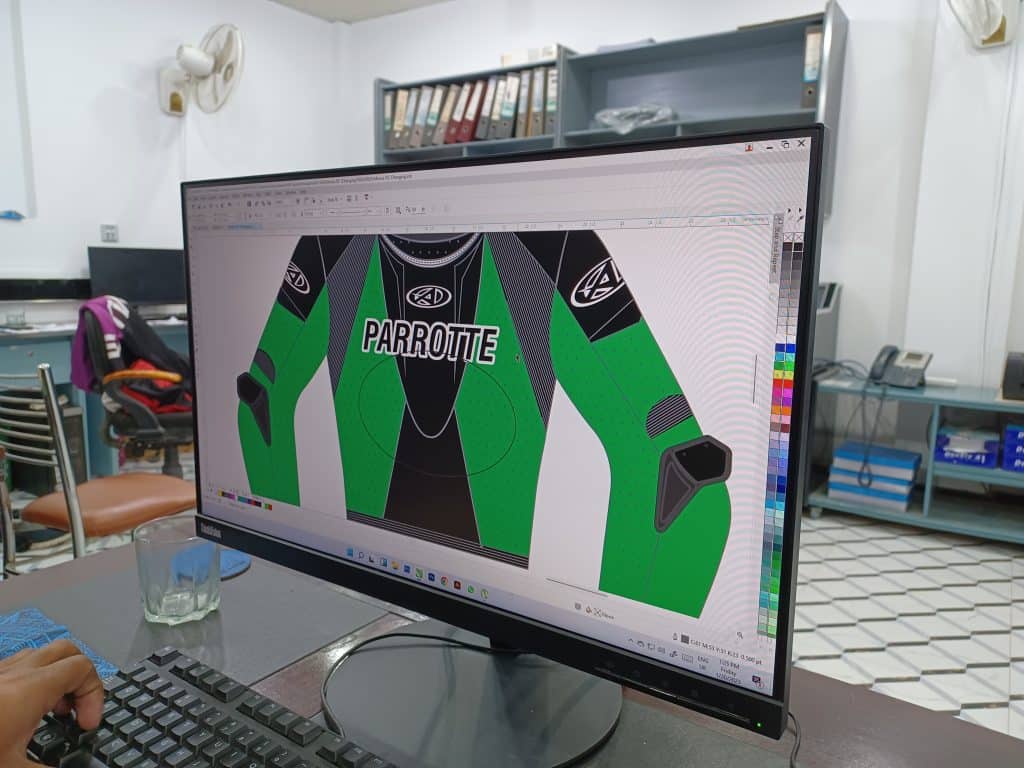 Leather Suit Designing AGVSPORT Leather Suit