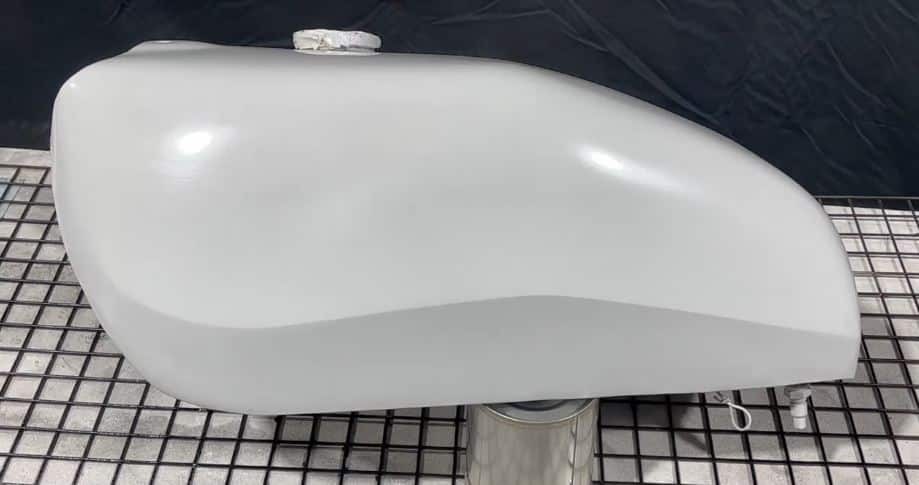 How to Paint a Motorbike Tank