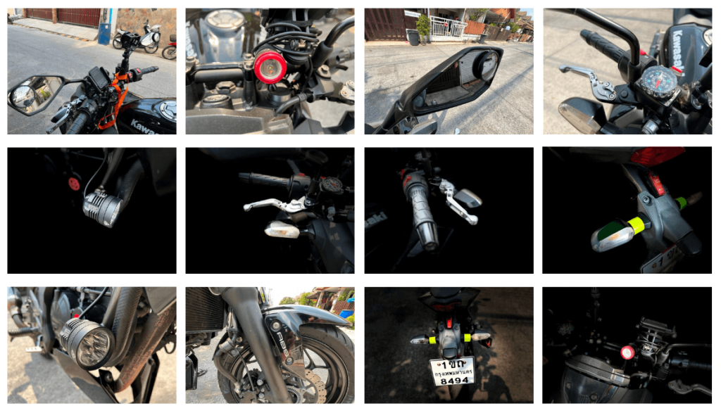 Motorcycle Riding in Thailand 3 Great Places for and Exciting Adventure Ride Kawasaki Z250 Accessoires