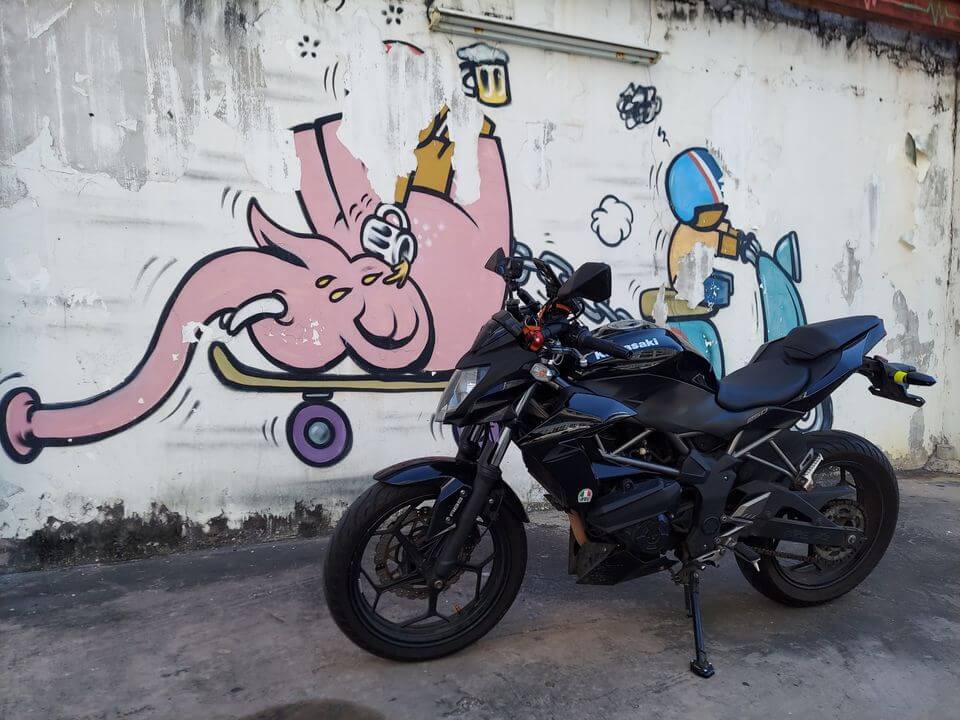 Motorcycle Riding in Thailand 3 Great Places for and Exciting Adventure Ride Kawasaki Z250SL-6