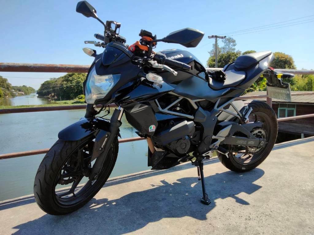 Motorcycle Riding in Thailand 3 Great Places for and Exciting Adventure Ride Kawasaki Z250SL-9c