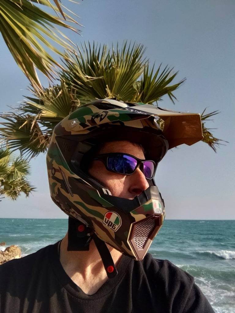 Motorcycle Riding in Thailand 3 Great Places for and Exciting Adventure Ride Michael wearing AGV AX9 - 9b