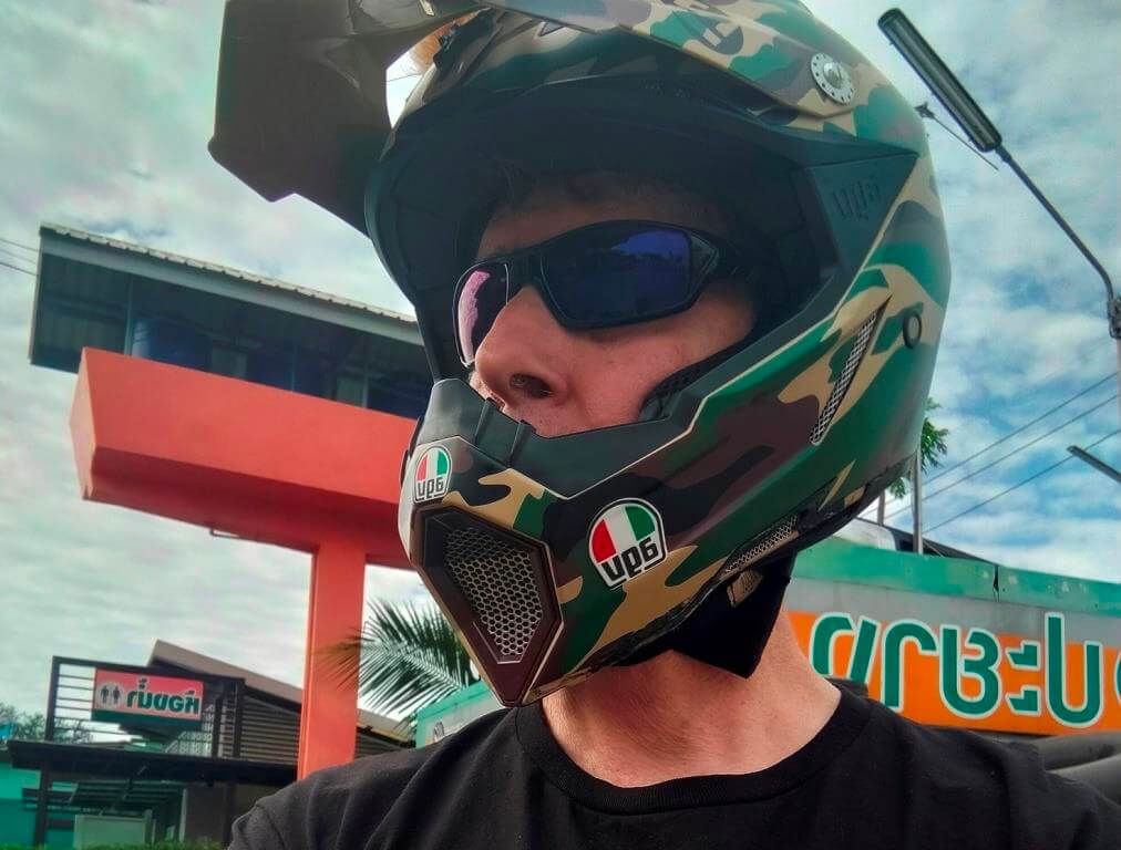 Motorcycle Riding in Thailand 3 Great Places for and Exciting Adventure Ride Michael wearing AGV AX9 - 9c