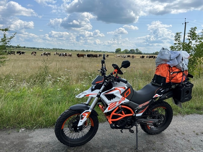 Tekken 250 Adventure bike in Ukraine