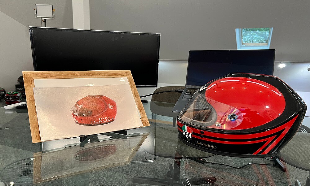 AGV Helmet to Fabio Niki Lauda