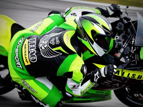Aden Thao Road Race Suit AGVSPORT- Best Motorcycle Race Suit