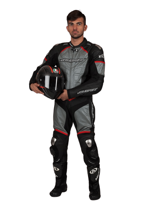 Differences Between One-Piece and Two-Piece Leather Riding Suits AGVSPORT Podium Suit-One-Piece Leather Suits