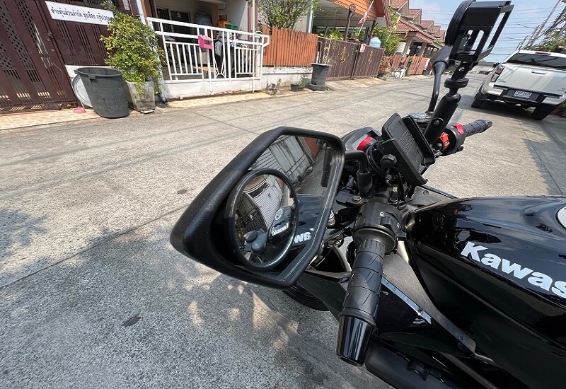 Understanding the Dangers of Riding and Driving in Thailand Convex Mirrors