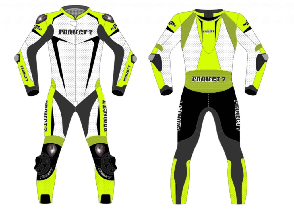 Custom Suit - White Yellow - PROJECT 7