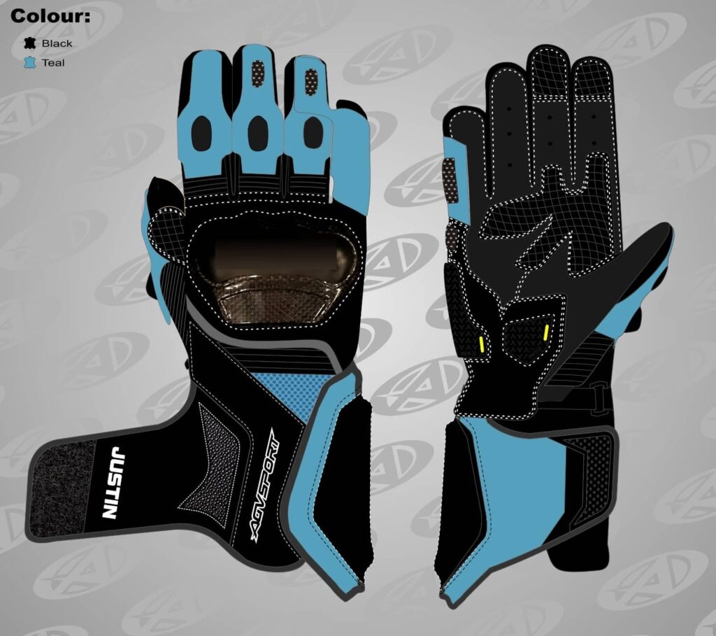 Cowhide Motorcycle Gloves