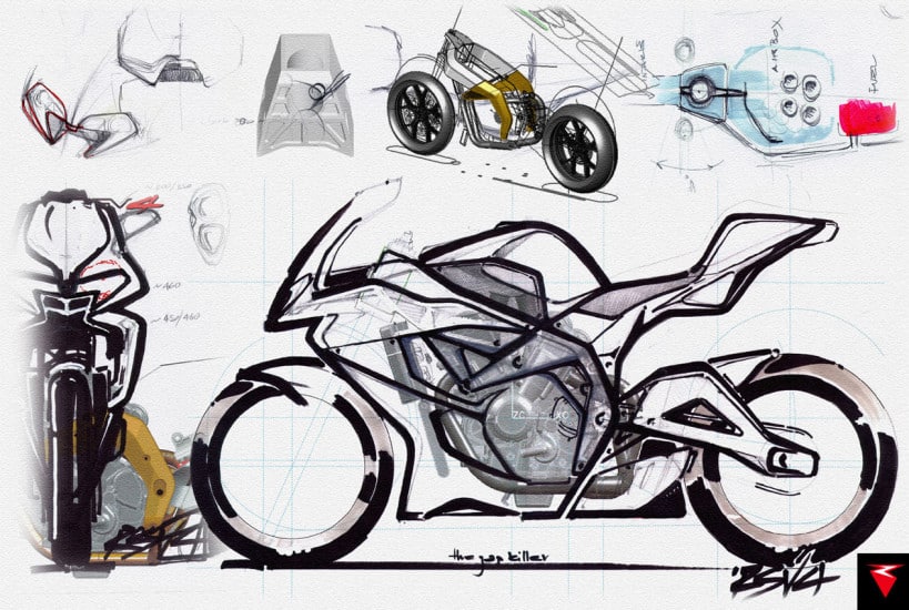 Sergio Robbiano (1966–2014) Famed Italian Motorcycle Industry Designer Sergio Robbiano_AGV_Sport