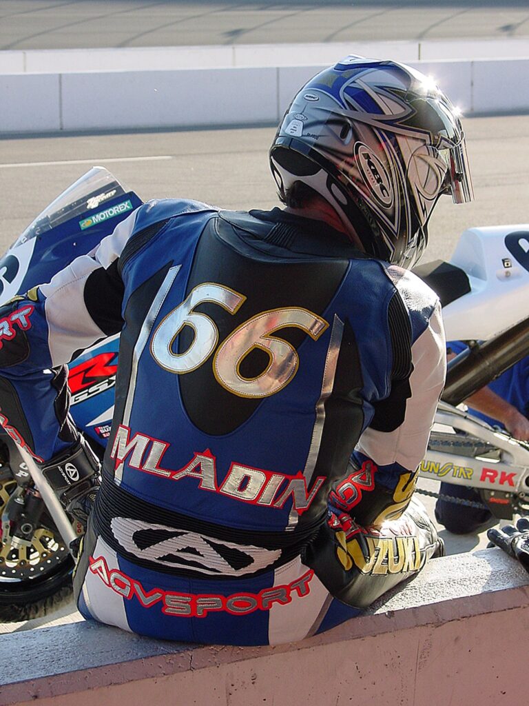 Mat Mladin AGVSPORT Custom Leather Suits 6